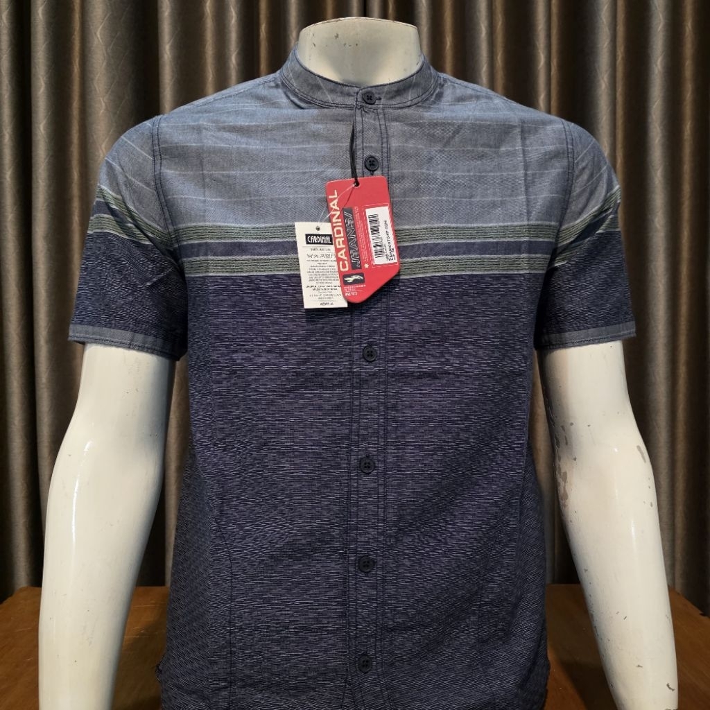 kemeja koko cardinal lengan pendek