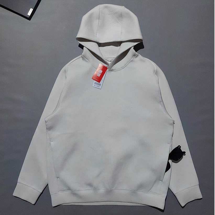 Ready L Pullover Uniqlo Sweat Dry Hoodie Original - White