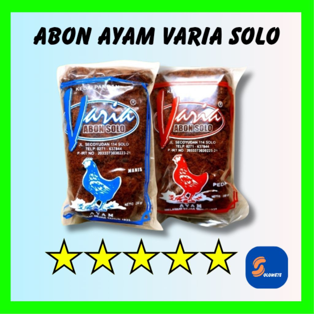 Abon Ayam Varia Solo