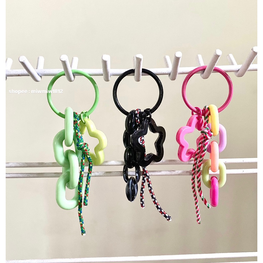 Bagcharm Keychain Gantungan Tas Gantungan Kunci Ganci Tas Ganci Kunci Gantungan Tas Pink Ganci Pink 