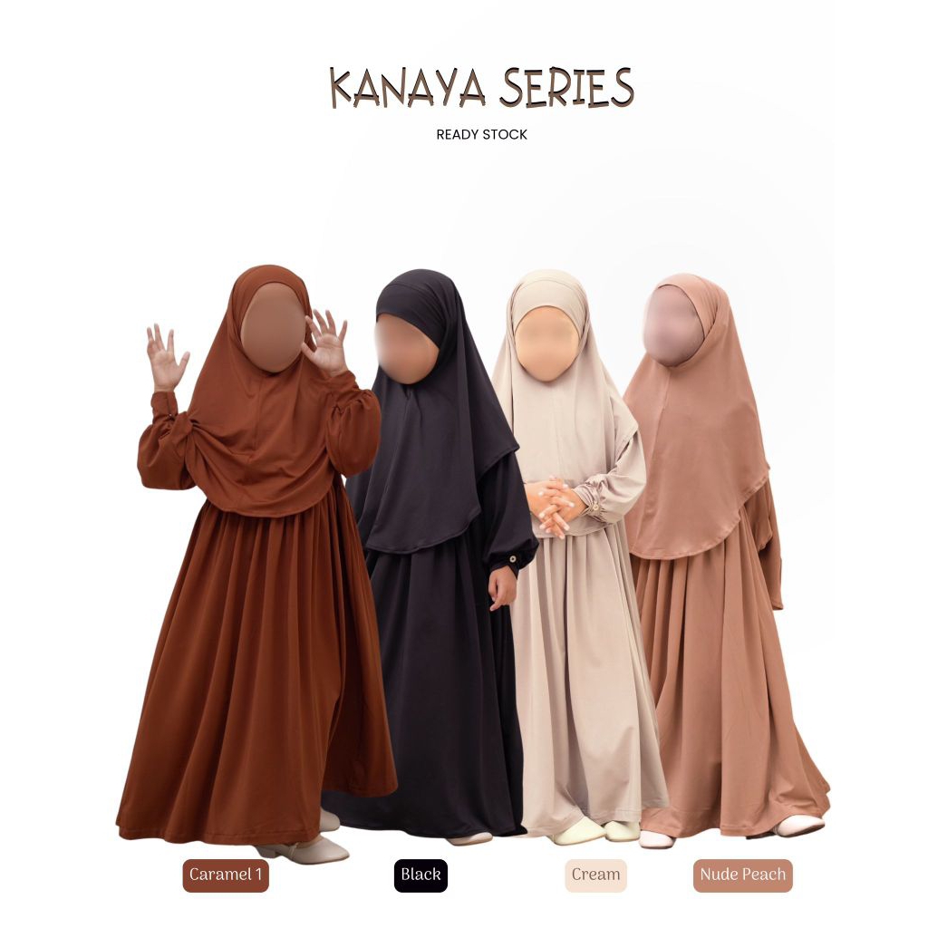 SET GAMIS ANAK KANAYA BY KHAIRANA
