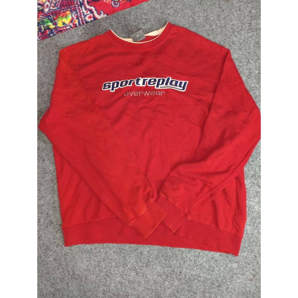 crewneck pria sport replay