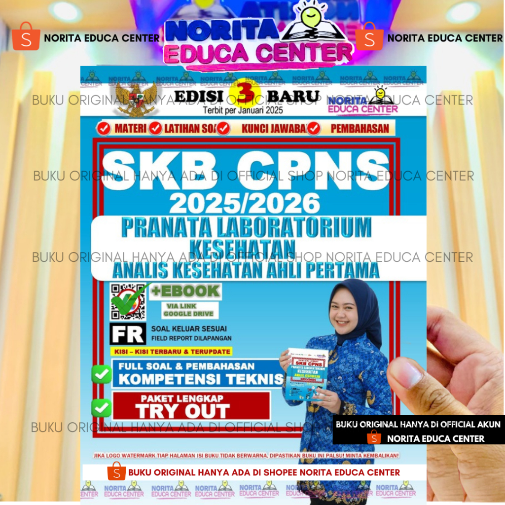 BUKU SKB CPNS PRANATA LABORATORIUM KESEHATAN ANALIS KESEHATAN AHLI PERTAMA