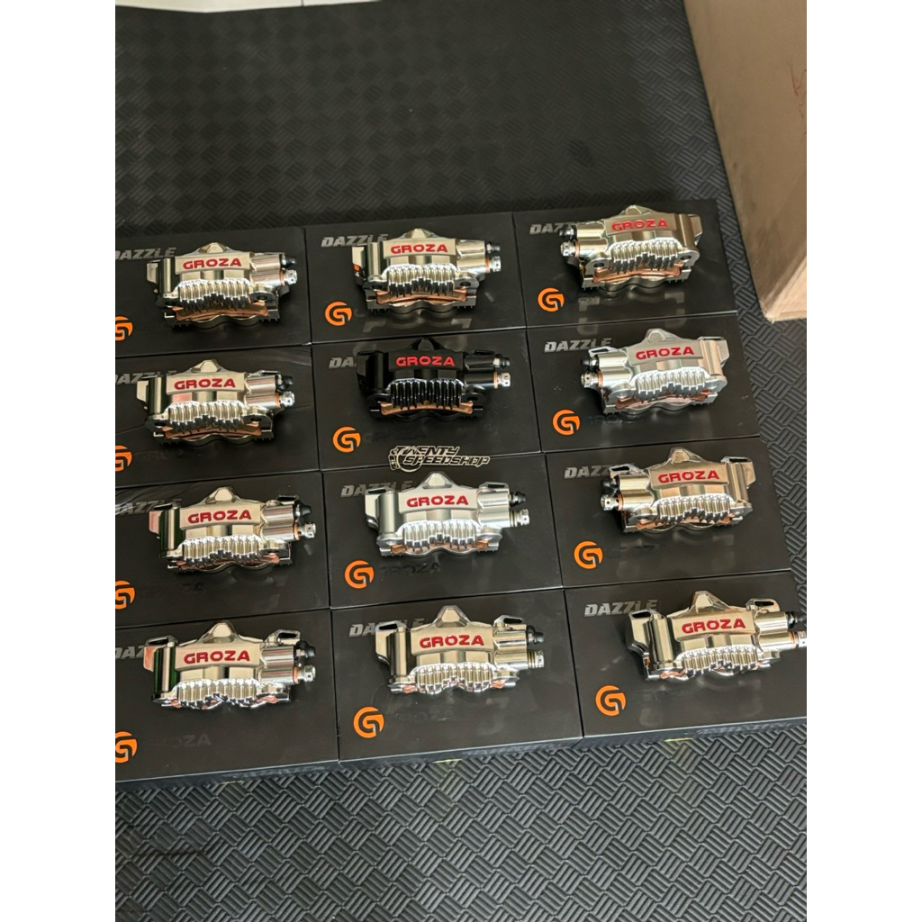 GROZA - KALIPER GROZA 4 PISTON DAZZLE PITCH 82MM