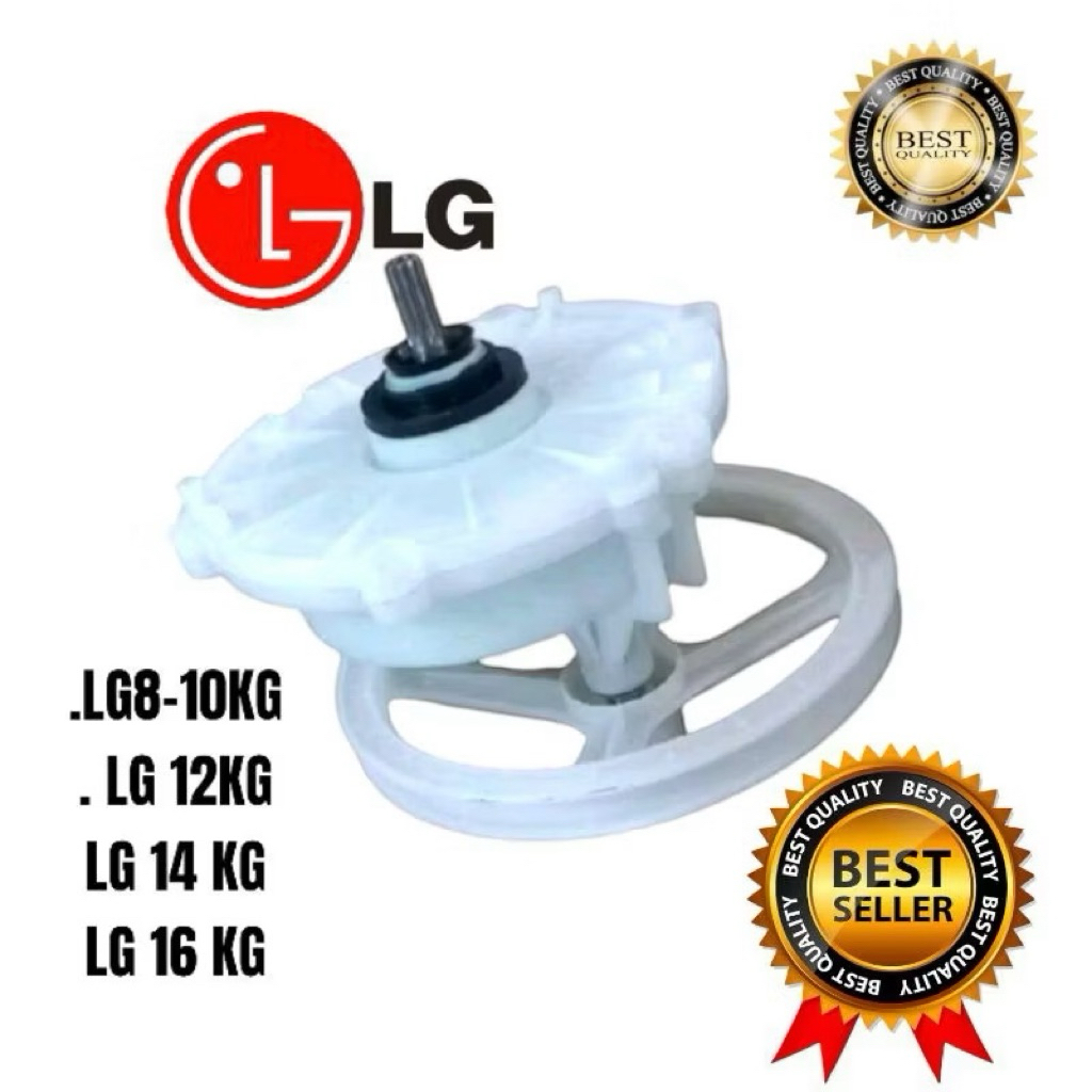 Gearbox Mesin Cuci Lg WP700N Pully Miring