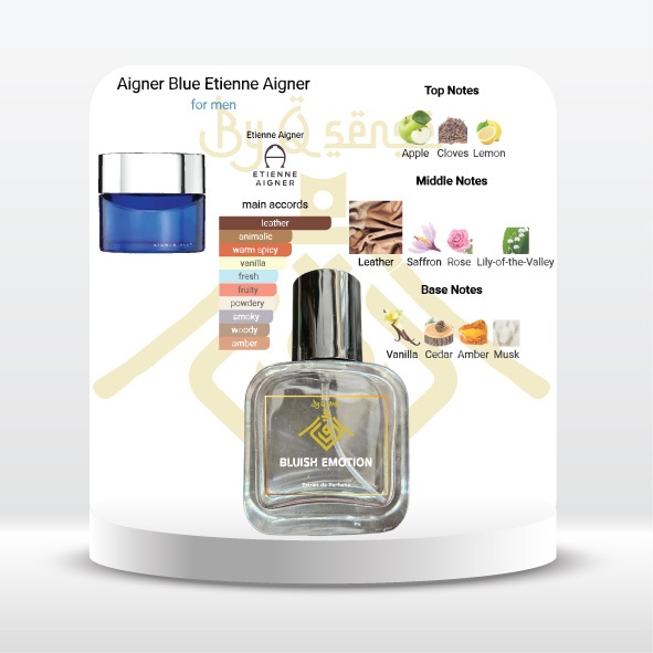 Parfum Bluish emotion inspired Aigner blue emotion