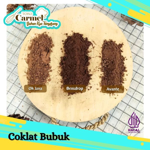 Coklat Bubuk BENSDROP Murni - PURE Cocoa Powder Premium Bensdorp 2