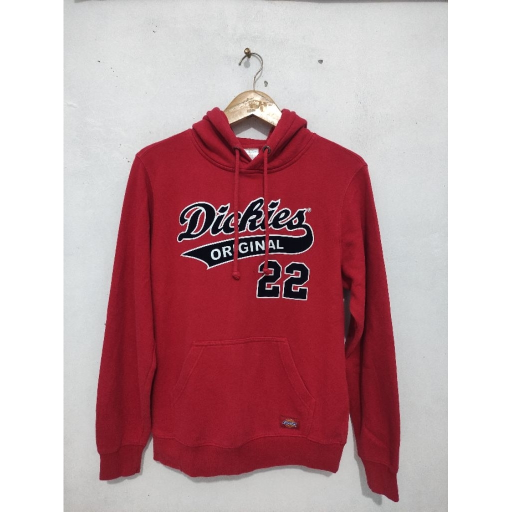 Hoodie Dickies Red Art 22 size S medium velvet