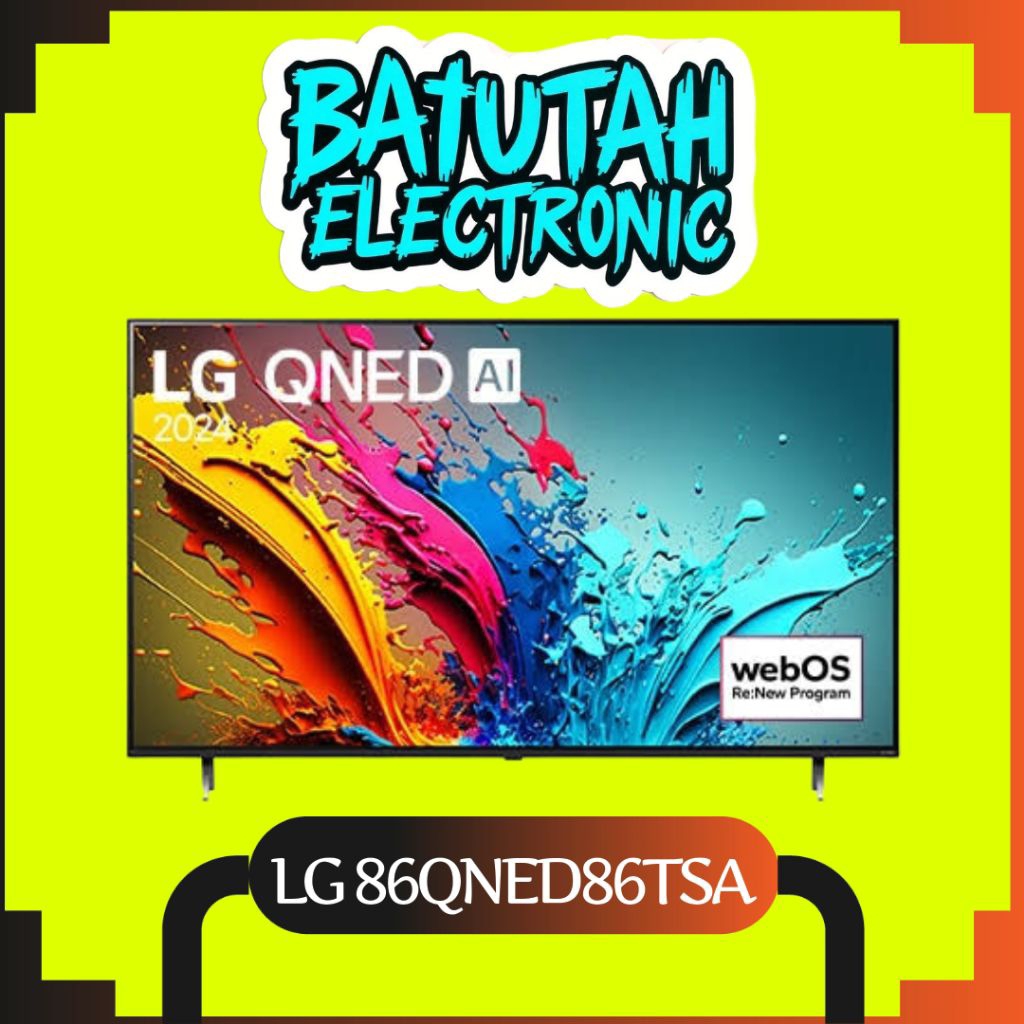 LG QNED SMART 86QNED86TSA TV 86 INCH