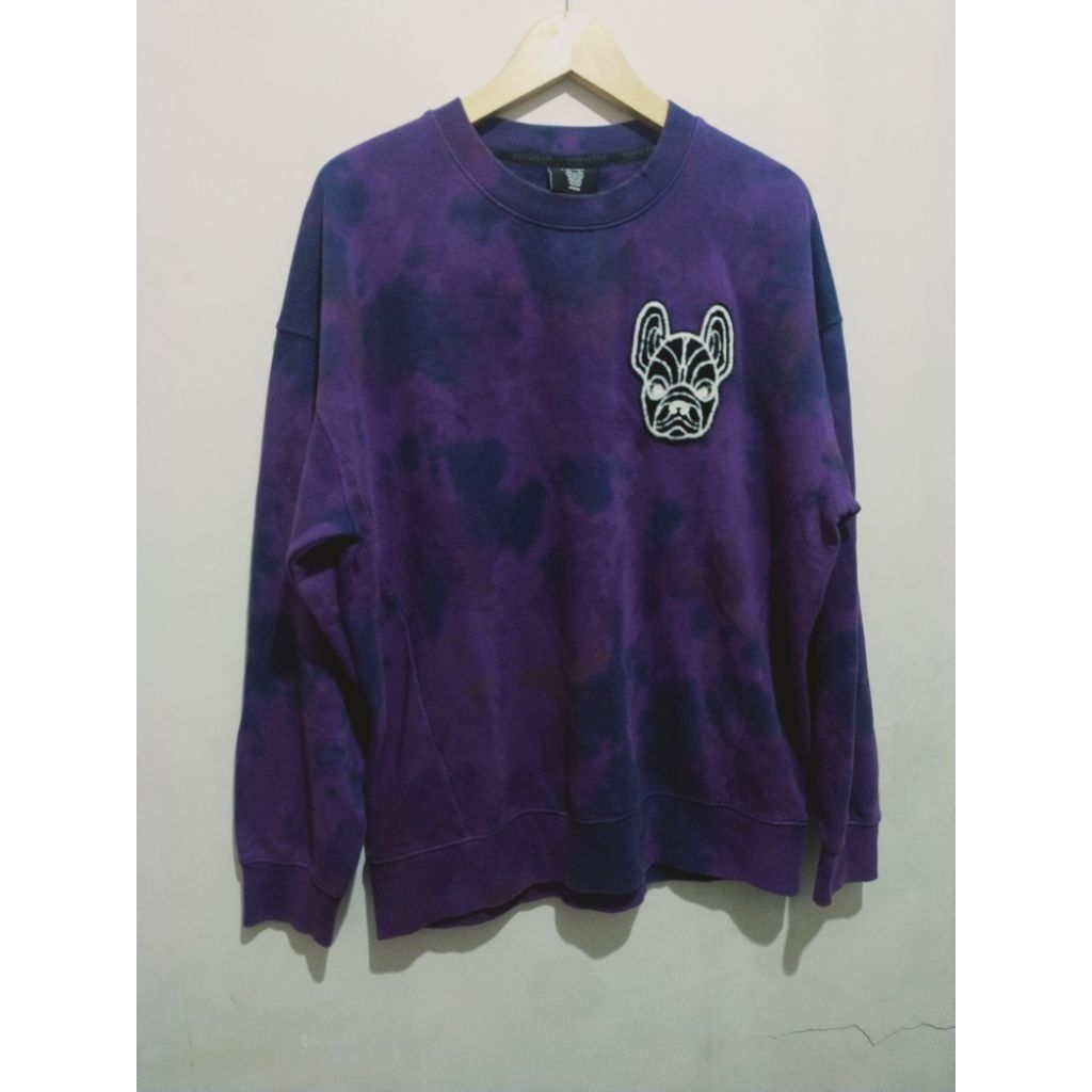Crewneck Life work tie dye Second
