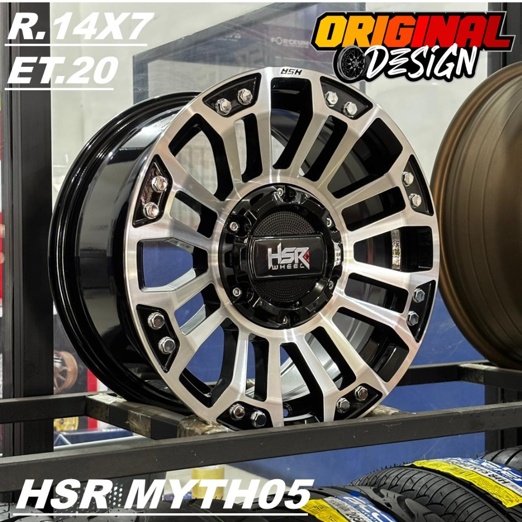 Velg Offroad Ring 14 Mobil GRANDMAX, CARRY, AVANZA, XENIA, HSR MYTH05 R14