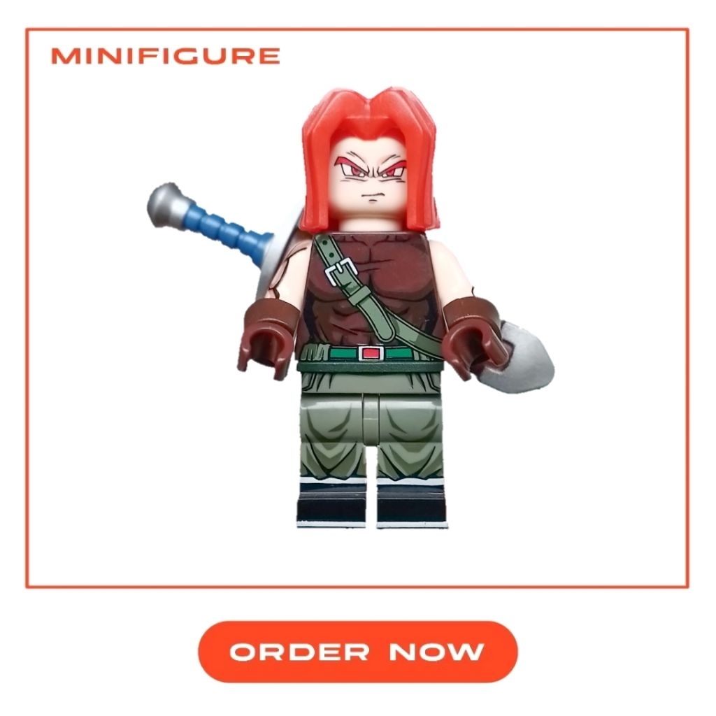 Mainan LEGO Dragon Ball - Trunks ( Costum )