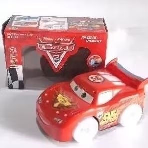 Mainan Mobil Balap Cars Mcqueen Bump Go - Mainan Bump Go Mcqueen