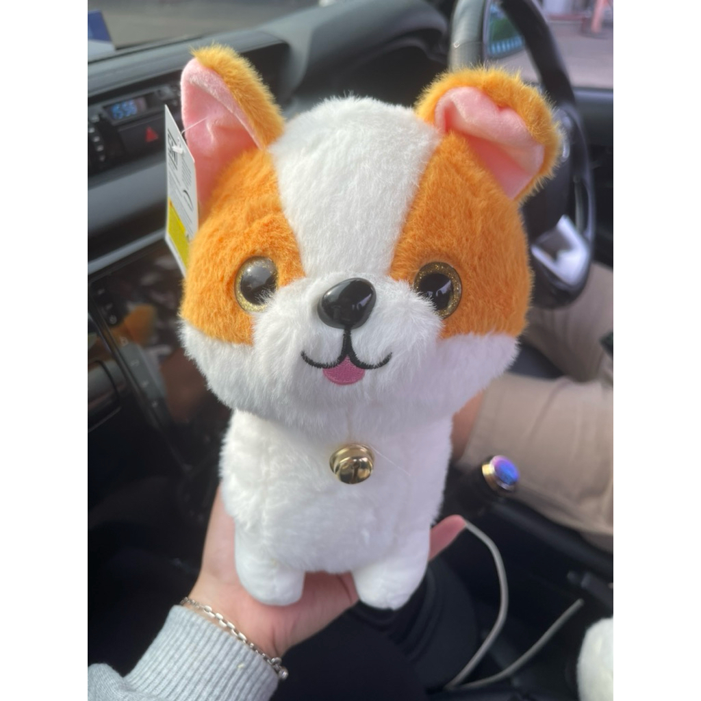 Boneka Anjing Corgi Lucu