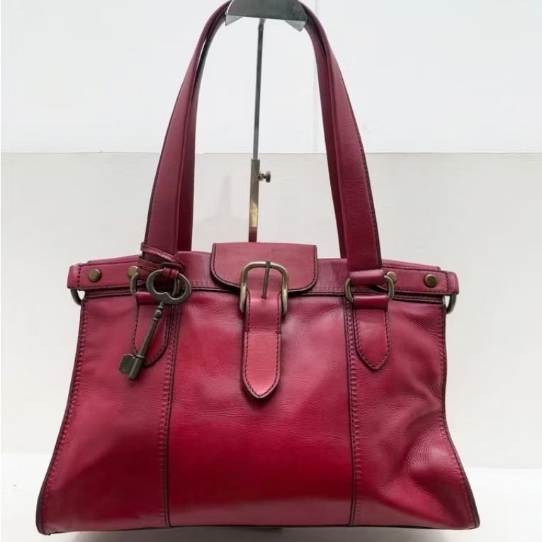 FossilL authentic Vintage Revival Satchel Shoulder bag | tas wanita