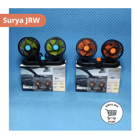 Kipas Angin Mobil DC KYZUKU 12Volt dan 24Volt