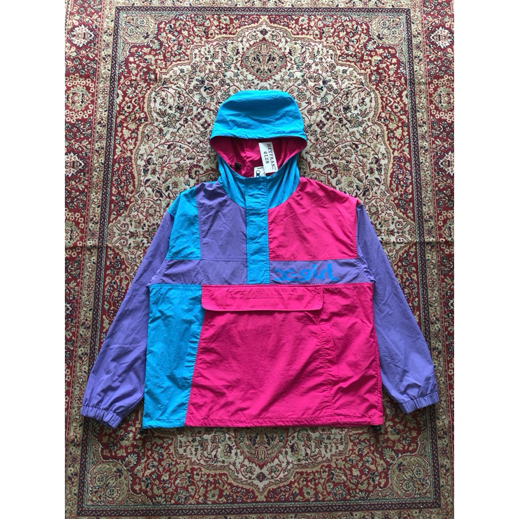 Xgirl japan anorak jacket X-Girl streerwear Anorak hooligan jacket H486