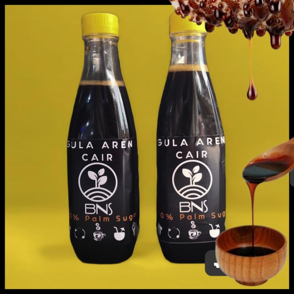 Gula Aren Asli 1 Liter / Gula Aren Murni / Gula Semut Cair / Gula jawa Cair / Pengganti Gula Putih