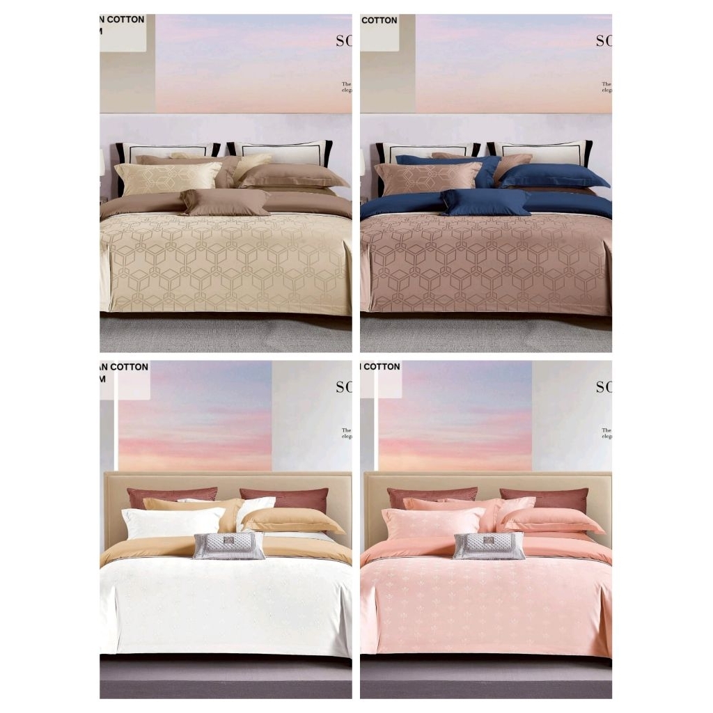 SPREI SET COTTON EGYPTIAN ATAU KATUN MESIR