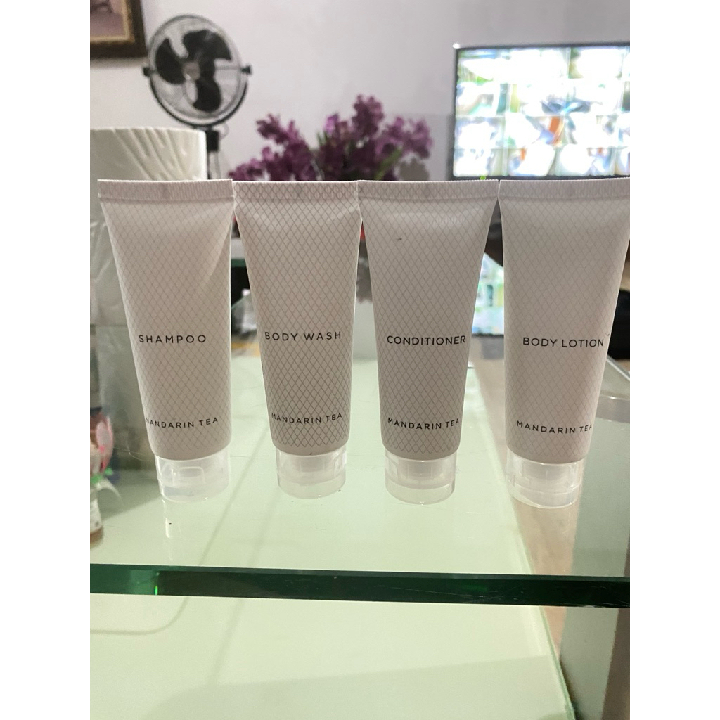 Sabun Hotel Mandarin Tea Body Wash | Body Notion | Conditioner | Shampoo 40ml