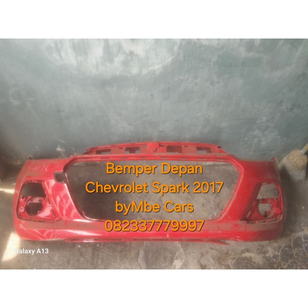 bemper depan chevrolet spark 2017
