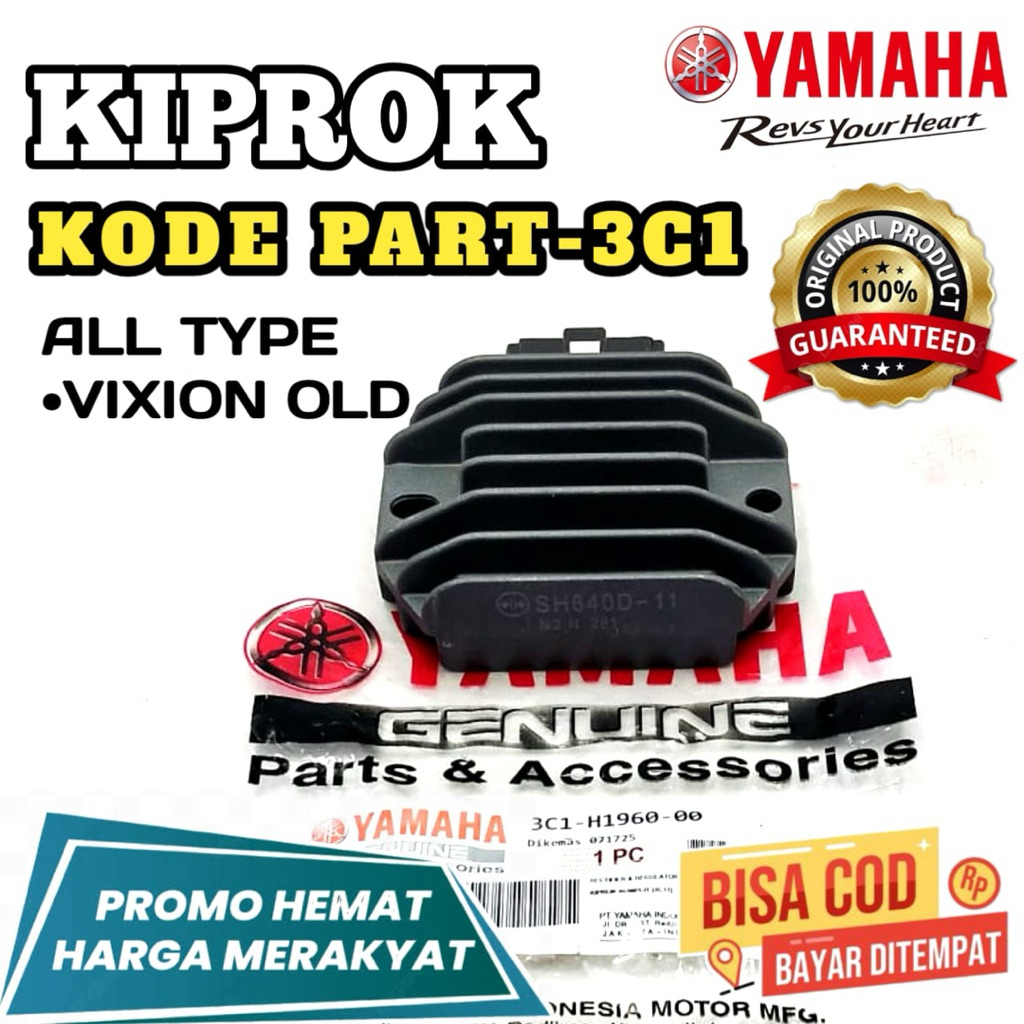 3C1 KIPROK,YAMAHA VIXION OLD,KIPROK YAMAHA ORIGINAL,VIXION OLD,BEGARANSI,BISA COD