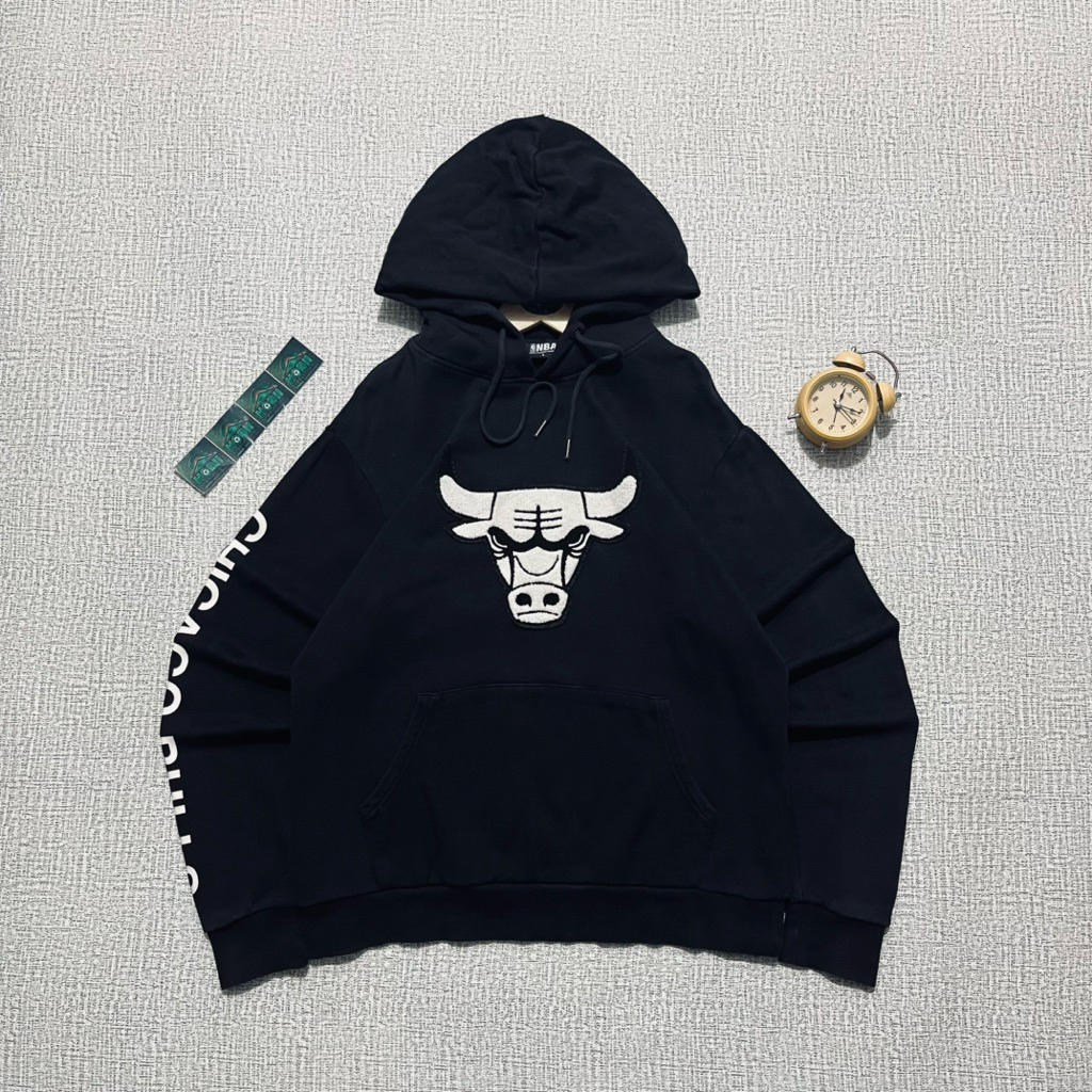 Hoodie Chicago Bulls Brand Original 081 Size L | Crewneck | Jacket | Bomber | Tracktop | Outdoor | A