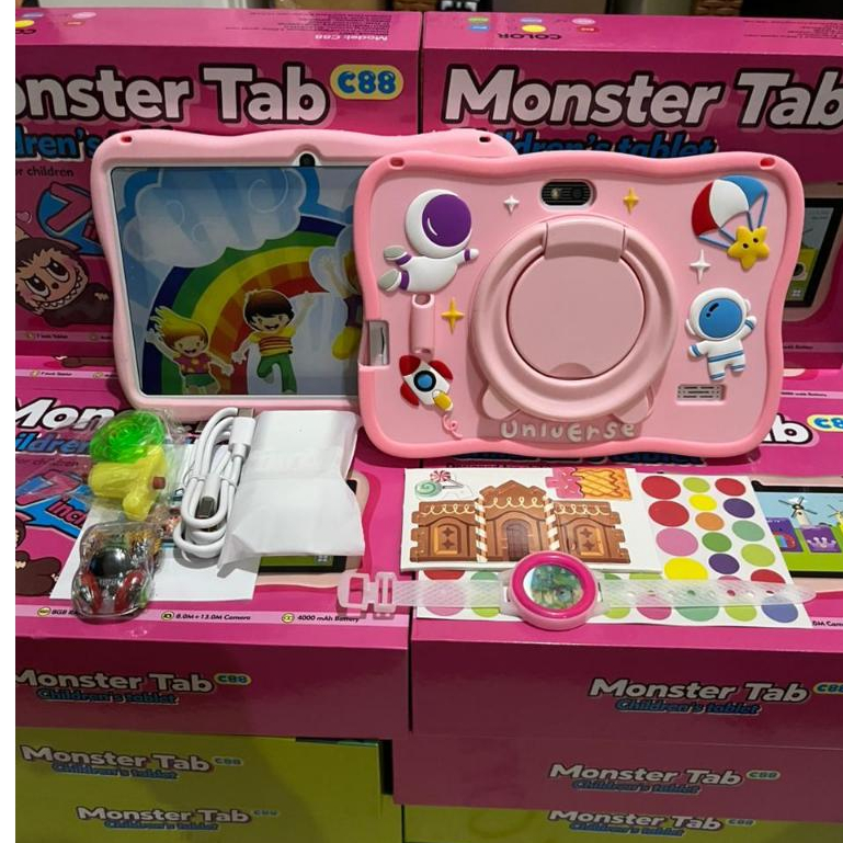 MONSTER TAB Tablet Anak 7 inch RAM 8/256GB tablet android/tablet anak untuk belajar/tablet anak andr