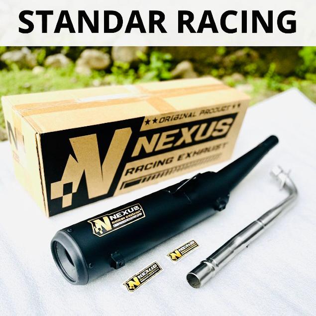 KNALPOT STANDAR RACING JUPITER Z BURHAN ROBOT VEGA R/ R NEW / ZR / RR JUPITER Z CRYPTON ORIGINAL NEX