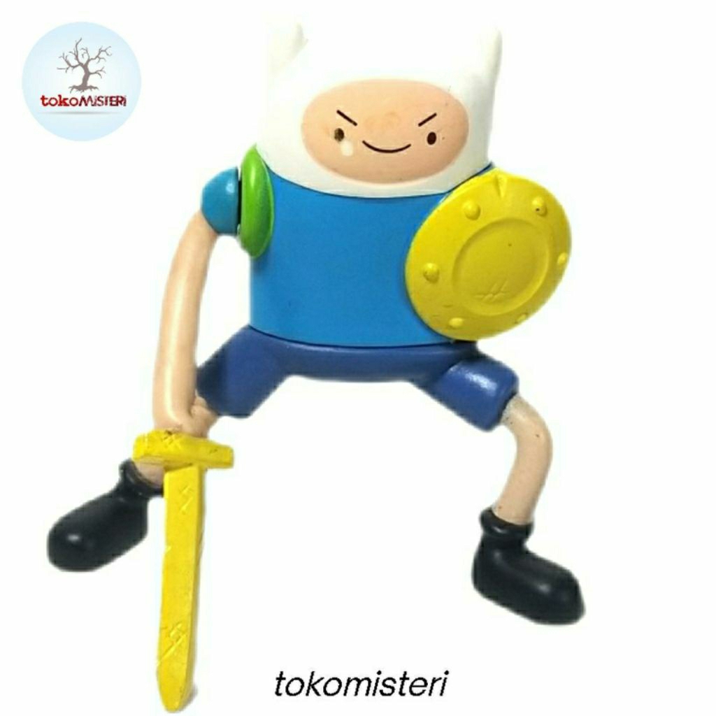Sword Swinging Finn Knight Adventure Time Happy Meal Mcdonalds Mcd 2014 Figure Toys