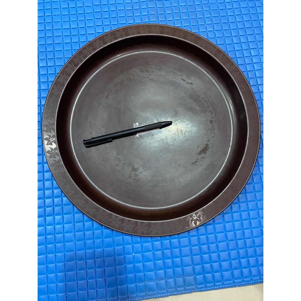 PL nampan plastik makanan bulat 35cm