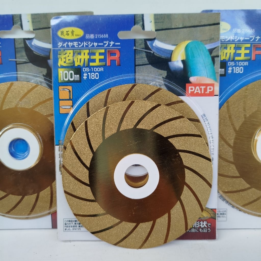 Mata gerinda poles kaca granit marmer batualam 4" Diamond wheel mata pisu poles granit kaca marmer