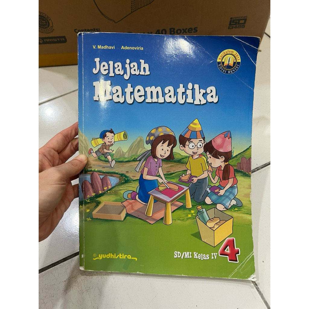 Buku Jelajah Matematika kelas 4 Yudhistira