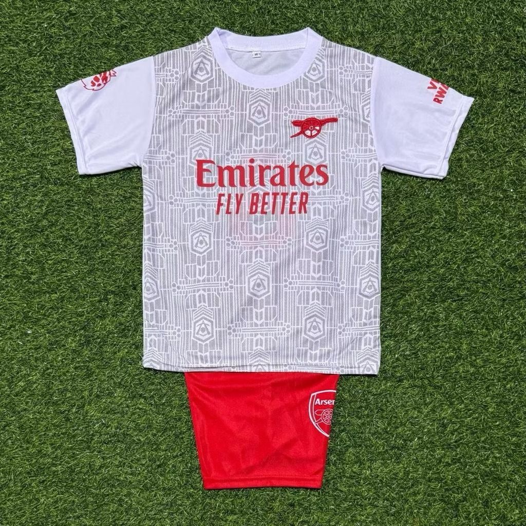 Setelan Baju Bola Anak Arsenal Set Jersey Bola Anak Laki Laki Terbaru Unisex