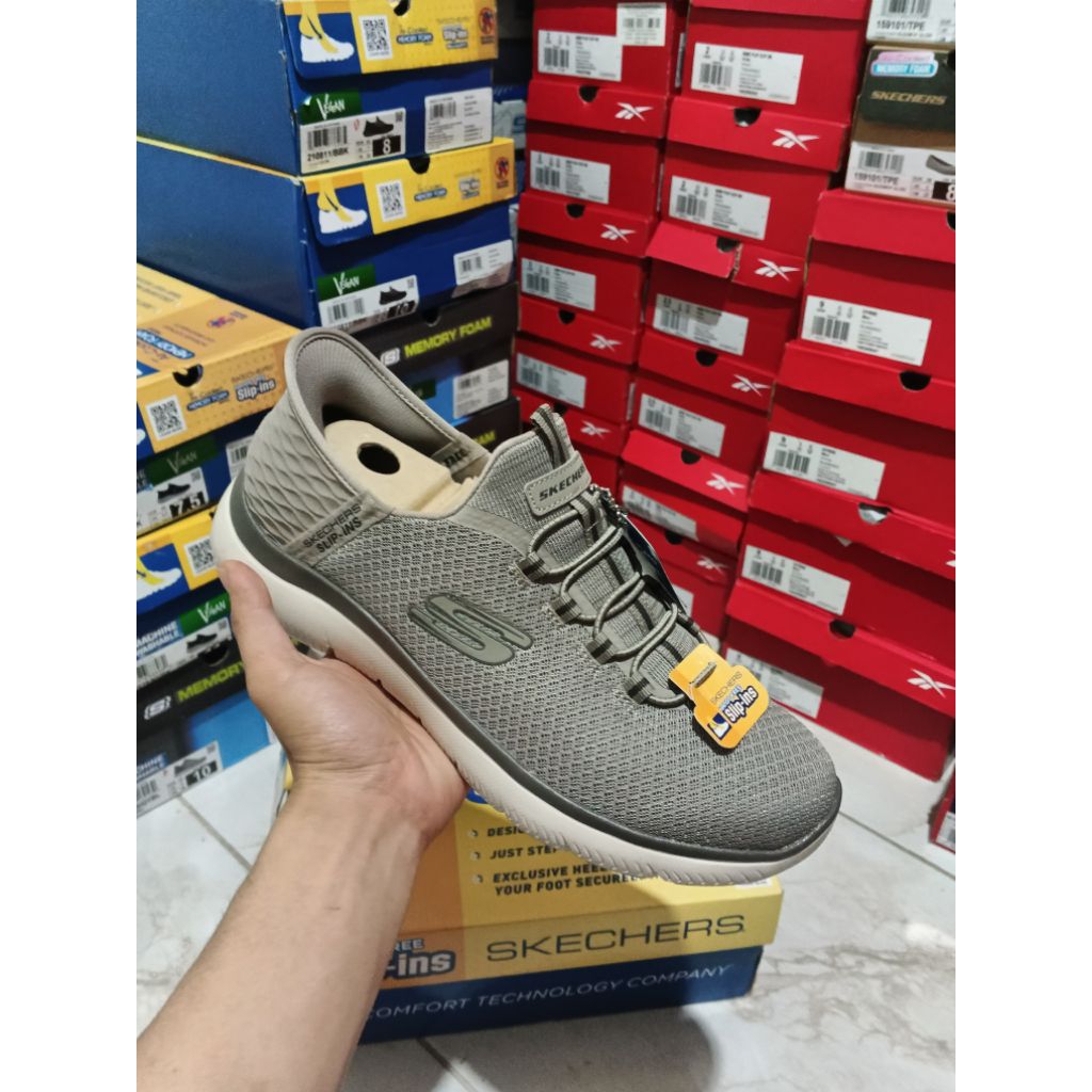 Sepatu Skechers Slip On Men's Original Sport station