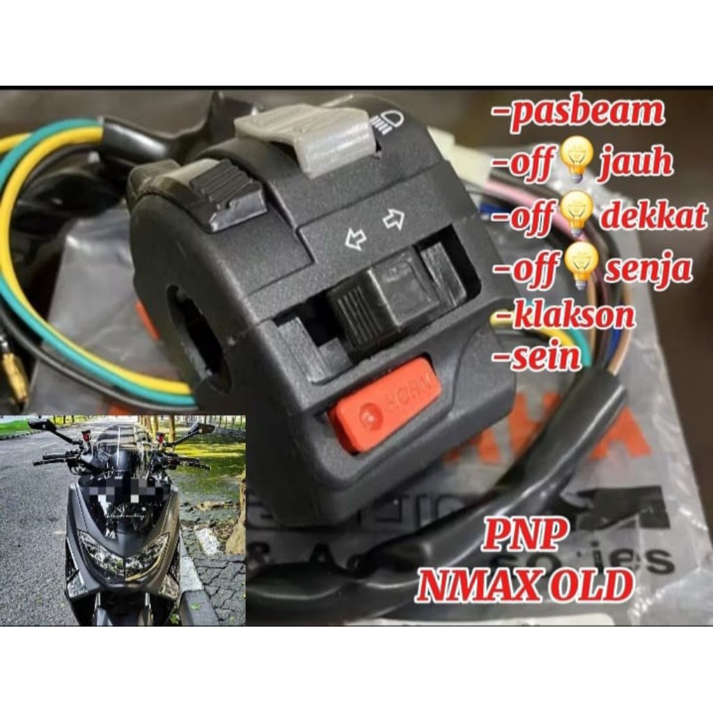 Saklar kiri Vixion old PNP NMAX old Scoopy fi