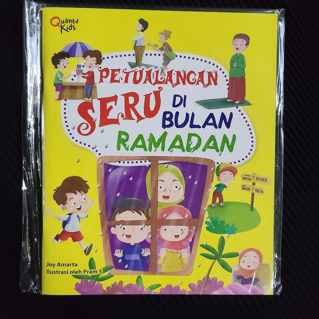 Buku Original / Cerita Anak Petualangan Seru Di Bulan Ramadhan - Quanta Kids