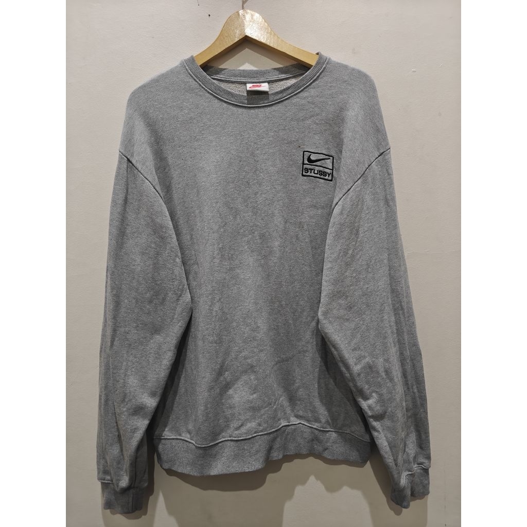 Crewneck Nike x Stussy Grey