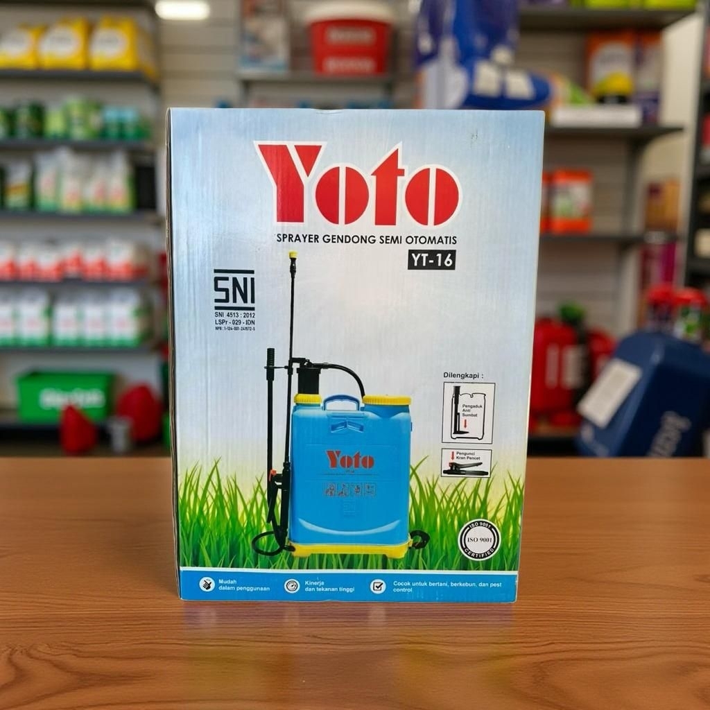 SPRAYER MANUAL - Tangki Manual Yoto 16 Liter - YOTO YT-16