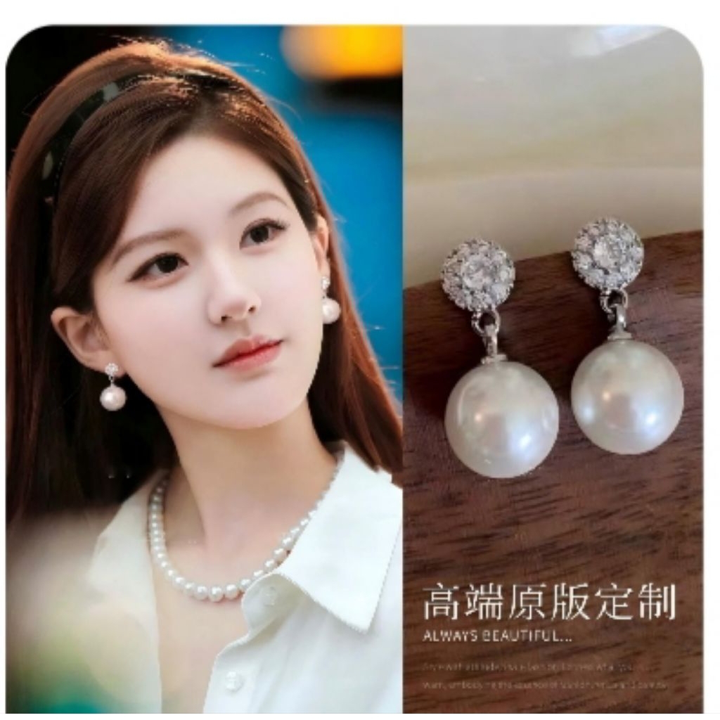 Anting mutiara zhao lusi drama love ambitionImport HK
