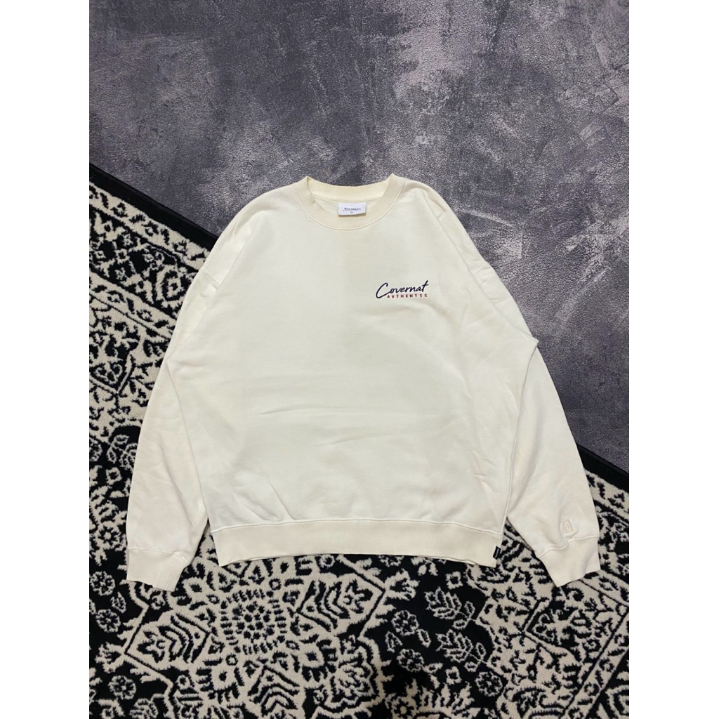 sweater crewneck covernat second