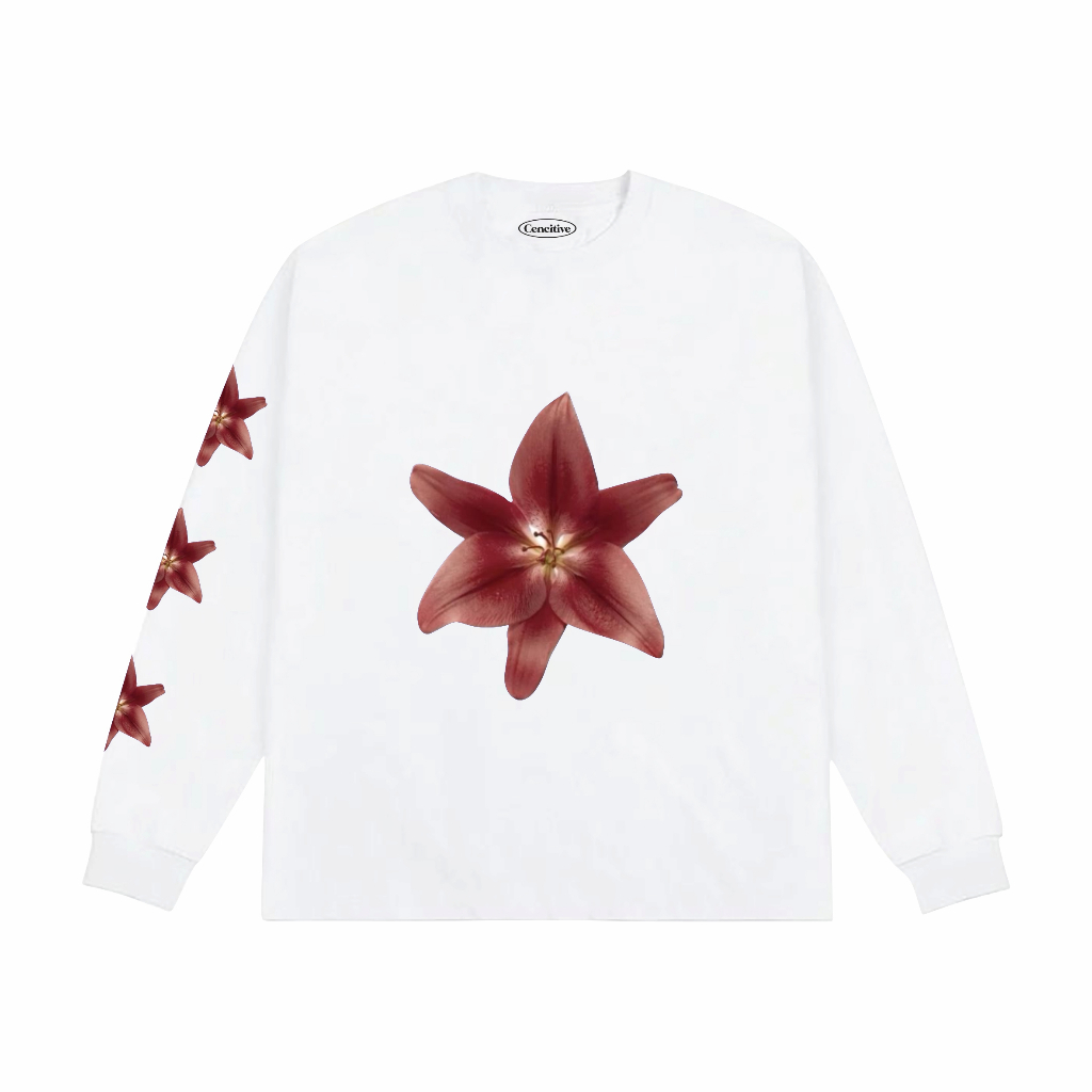 TS-Cencitive Blooming Procces Longsleeve White