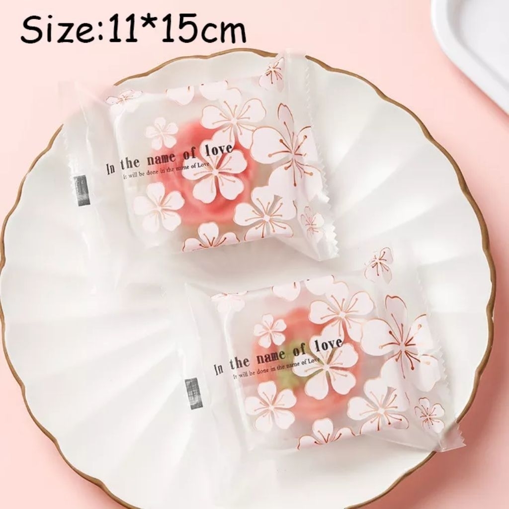 100Pcs Plastik Nastar 15g 30g 50g 80g 100g