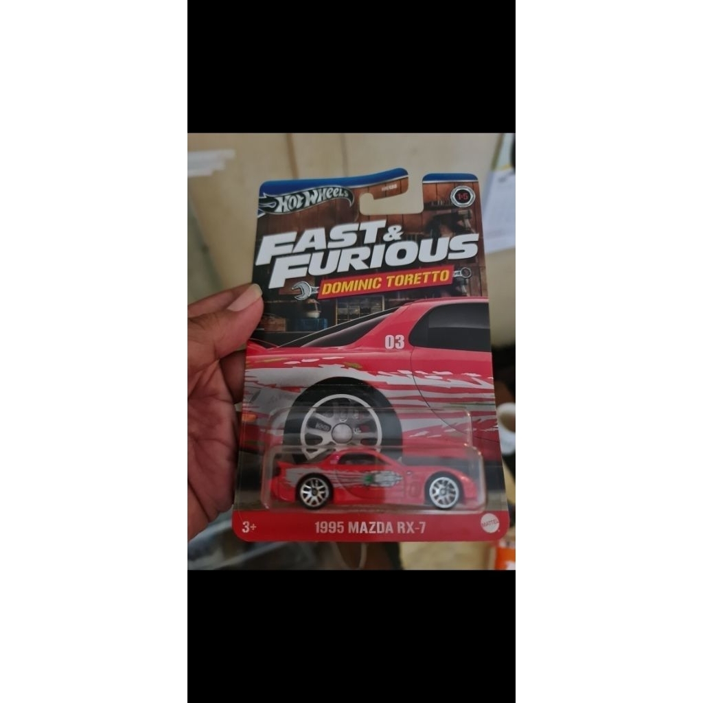 Hotwheels Fast and Furious 1995 Mazda RX 7 Dominic