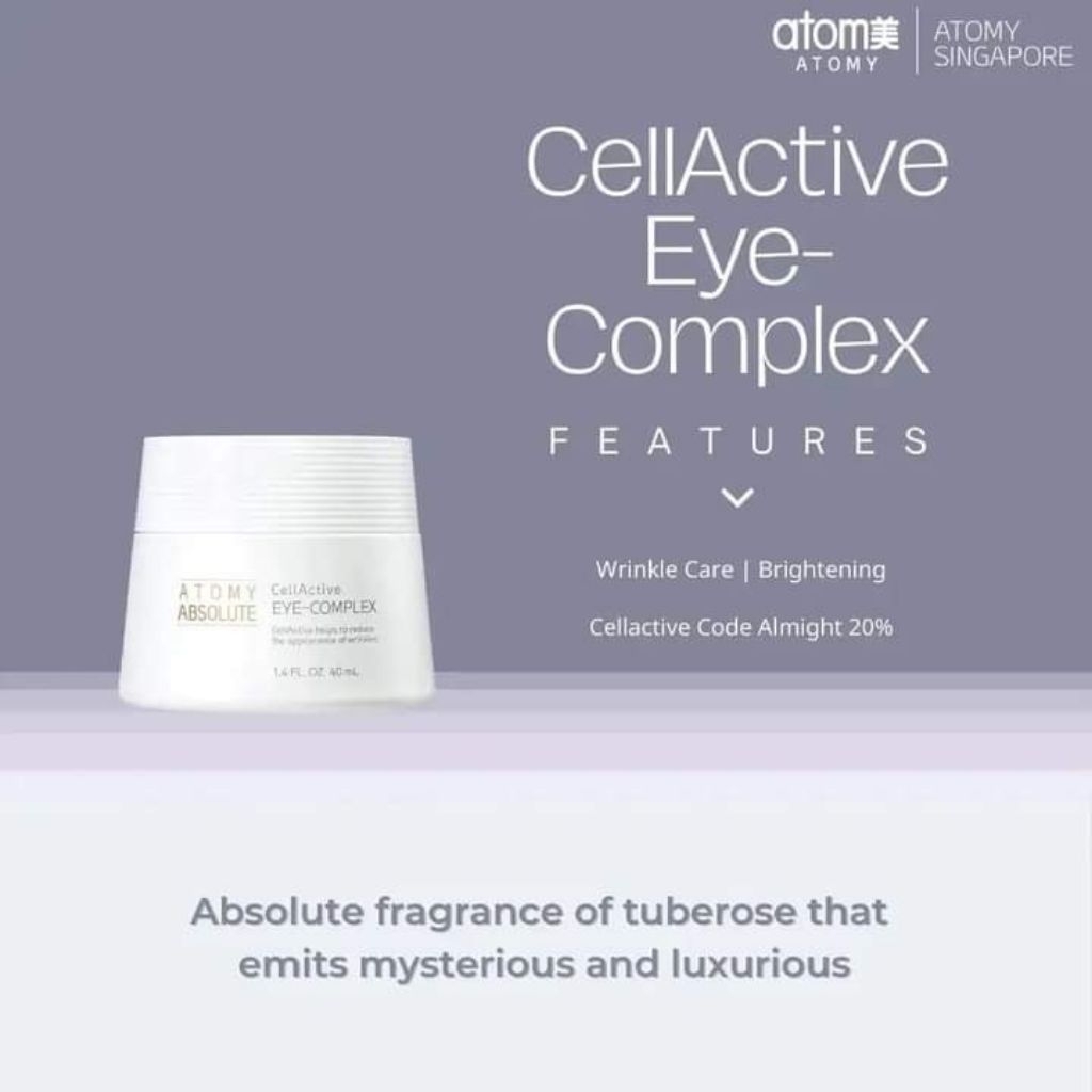 ATOMY ABSOLUTE EYE CREAM KRIM MATA ORI 100%