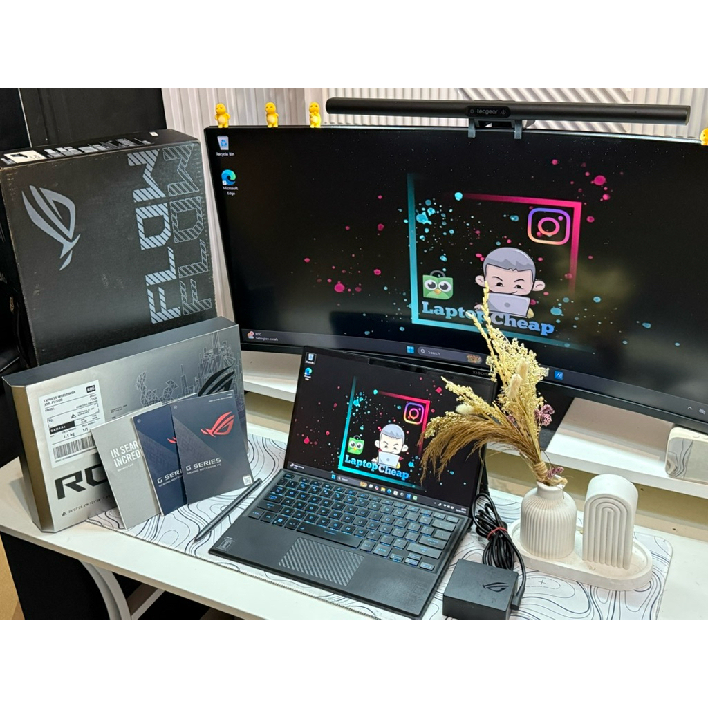 Asus ROG Flow Z13 i9 12900H RTX 3050Ti Tablet 2in1 Touchscreen Second Likenew