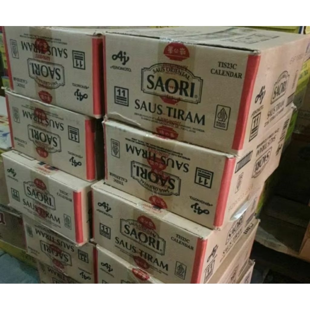 [ DUS ] Saori Saus Saos Tiram 1 Dus isi 120pcs