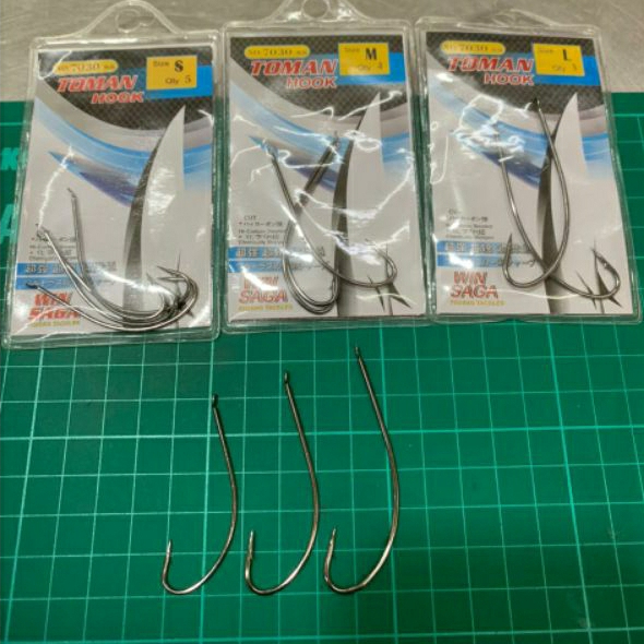 KAIL PAIR TOMAN HOOK Aksesores Pancing