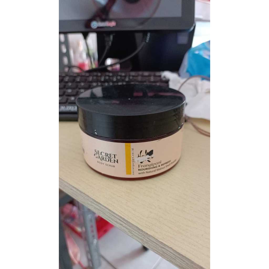 Secret Garden Body Scrub Frangipani Nourishing & Refresh 200ml | Secret Garden Body Scrub Balinese O
