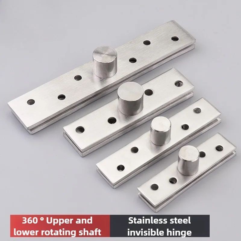 2pcs Engsel Pivot Engsel Pivot Dekson Engsel Jendela Putar Pivot Engsel Pintu Stainless